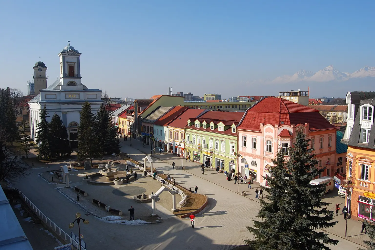 Попрад — география места поездки