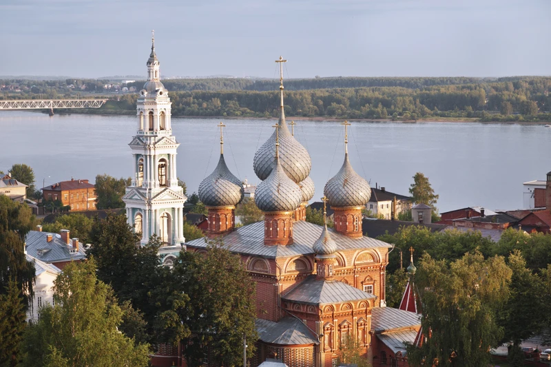 Кострома: прогулка по центру и подъём на колокольню